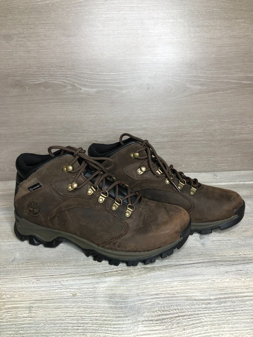 TIMBERLAND MEN'S MT. MADDSEN MID LC WATERPROOF HK DARK BROWN Sz 11.5m